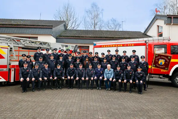 Gruppenfoto der Einsatzabteilung